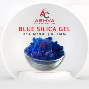 Blue Silica Gel Crystals 3-4 Mesh, 6-9 Mm