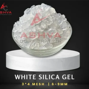 White Silica Gel Crystals 3-4 Mesh, 6-9 Mm