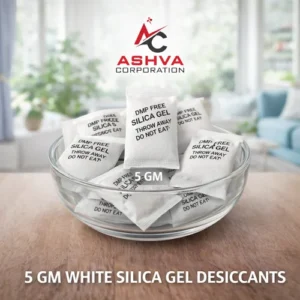 White Silica Gel 5 Gm Pouch